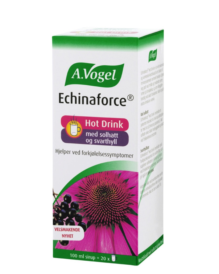 A. Vogel Echinaforce Hot Drink (eske, forside)