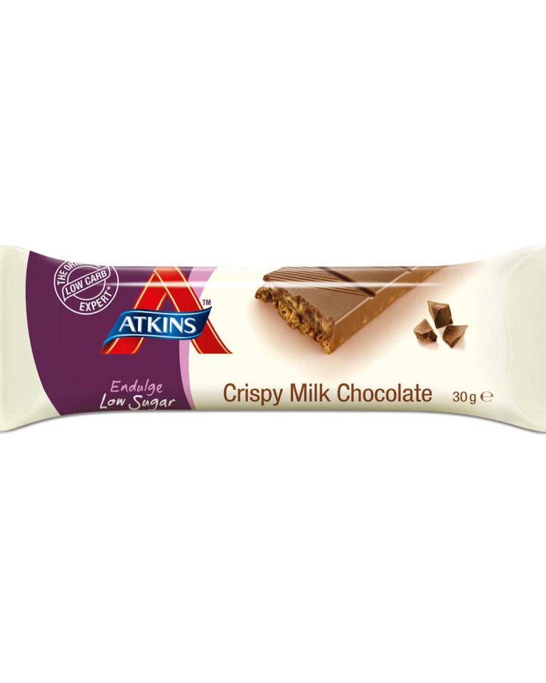 Atkins Endulge Low Sugar Crispy Milk bar